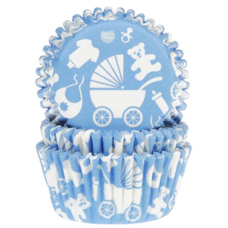 Muffinsformer Baby Blå