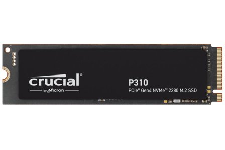 Crucial P310 500GB PCIe Gen4 NVMe M2 SSD