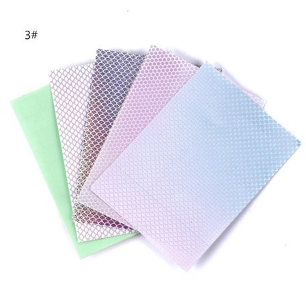 10/15 stk. Fishing Lure Flash Tape Skift farve Sticker STYLE C15