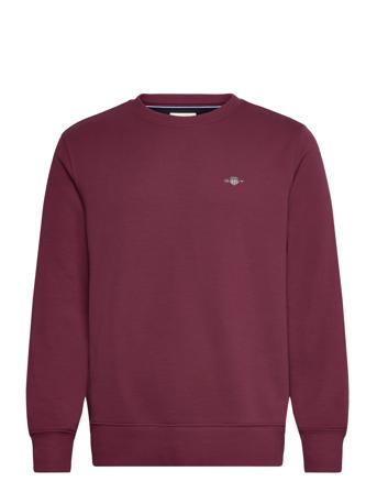 Reg Shield C-Neck Sweat Tops Sweat-shirts & Hoodies Sweat-shirts Red GANT