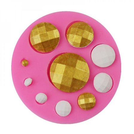 Rund diamant silikon form