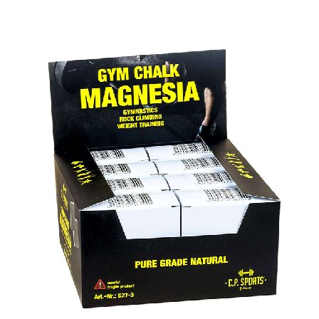 C.P. Sports 8 x Gym Kalk (magnesium 8 blokke)
