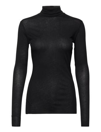 Malenaa Langærmet T-shirt Sort ARMEDANGELS