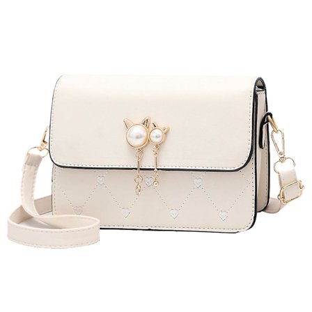 Vårens nya mode Axelväska version av Cat Head Single Shoulder Crossbody Bag Candy Color