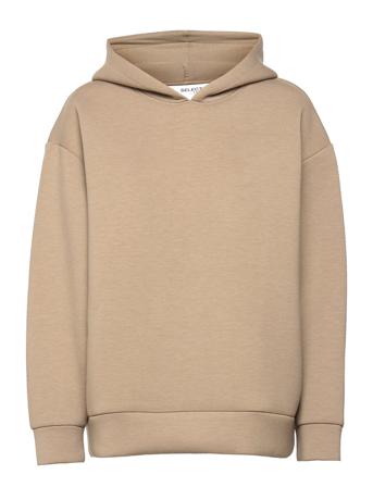 Slf Lua Ls Sweat Hoodie W Brown Selected Femme