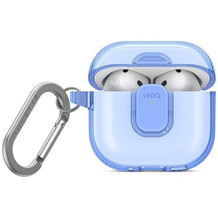 Uniq Glase Pro-fodral för AirPods 4 - Blå