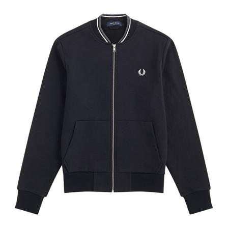Fred Perry Vest , Zwart , Heren , Maat: M Hoodies & sweatvesten