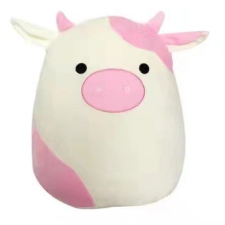 20 cm Squishmallow pute koselig leketøy ROSA HUND ROSA HUND