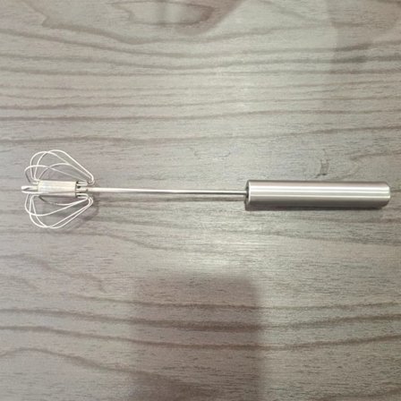 Munavispilä, käsin työnnettävä vispiläsekoitin, ruostumattomasta teräksestä valmistettu munavispilä,