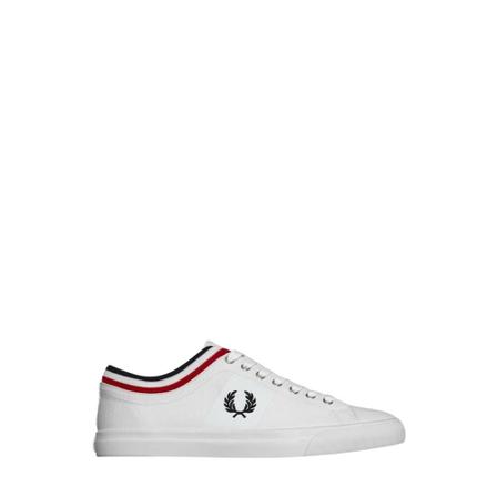 Fred Perry B7106 Underspin Tipped Cuff Twill Zapatillas Hvid, Herre Sneakers, Størrelse: 45 EU