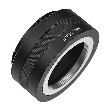 Manuel Objektiv Adapter Ring i Aluminiumlegering Til M42-mount Objektiv Til Canon Eos R/rp/ra/r5/r6 Rf-mount Spejlløst Kamera