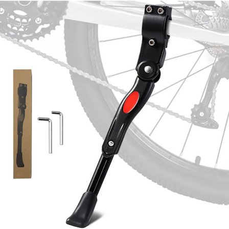 Enkel Justerbar Cykelstöd - Lämplig för 22'' till 17'' - Enkel Cykelstöd - Sidostöd
