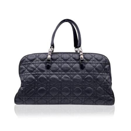 Dior Vintage Pre-owned Leather handbags Sort, unisex Vintage Tasker, Størrelse: ONE Size