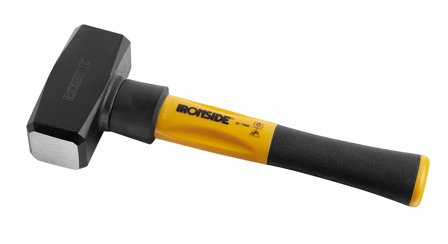 Ironside 100760 Meiselhammer firkantet slag, nylonskaft 1500 g, Håndverktøy
