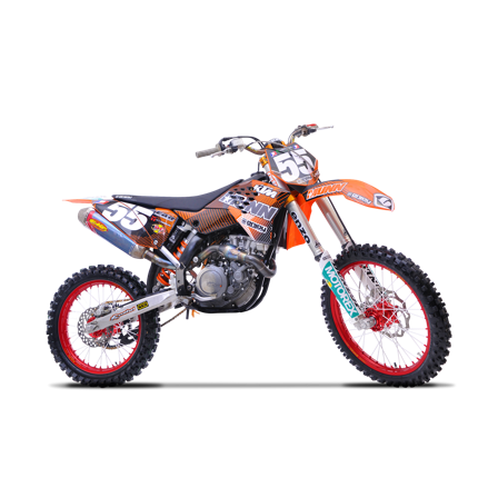 Sada Polepů Enjoy Munn Racing - KTM 250 EXC-F 2008-2011