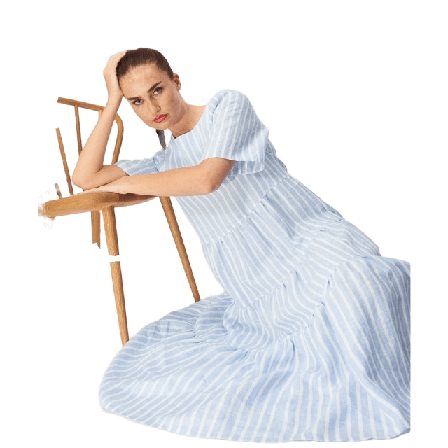 Jumperfabriken - Judith Dress Lightblue Klänningar Dam Blå 38