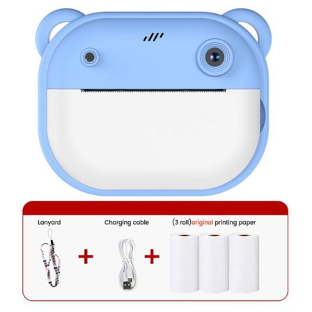 Instantan Kamera for Barn med 32 GB Minne Kort, Foto og Video Kamera for Barn