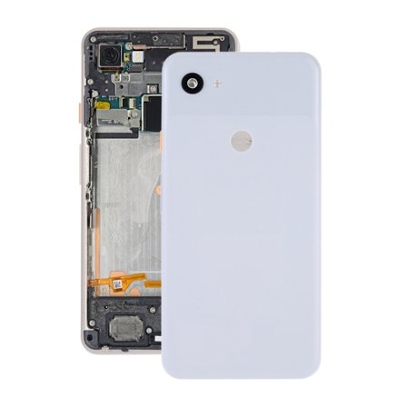 Google Pixel 3A XL Baksida/Komplett Ram OEM - Vit