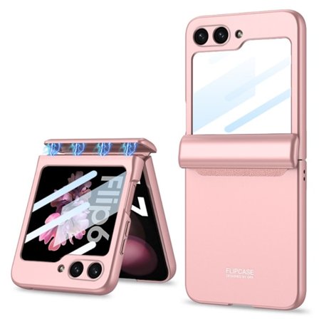 GKK Galaxy Z Flip 6 / 7 FE Skal Hybrid Rosa