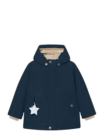 MINI A TURE Matwally Fleece Lined Winter Jacket. Grs - Navy - 92