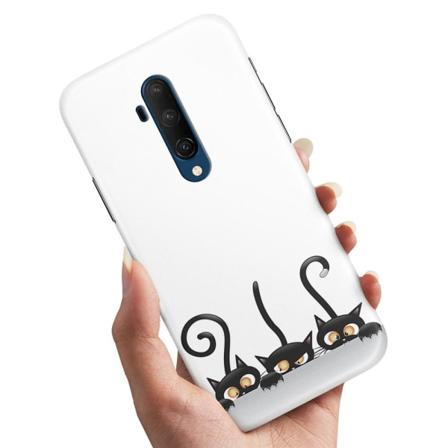 OnePlus 7T Pro - Kuoret/Suojakuori Mustat Kissat