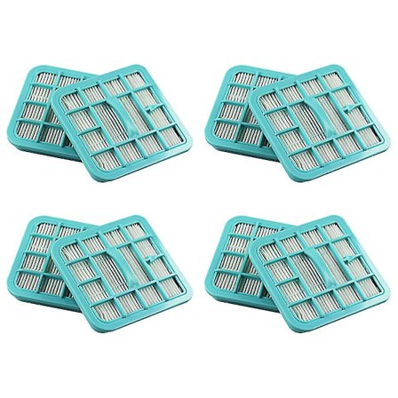 8 stk. HEPA-filter støvsuger udskiftningstilbehør til Fc8220/8222/8274 reservedele