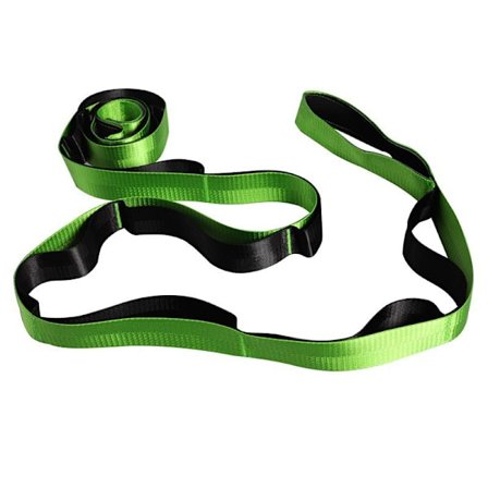 Elastiskt band 220*3,8cm, elastiskt band för träning, elastiskt band för behandling, benförlängning (grön)