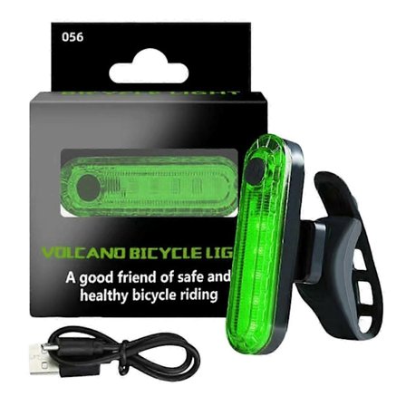 USB Genopladeligt LED Cykelbaglygte - Vandtæt Baglygte med 4 Tilstande til Sikker Natcykling_Kvalitetsgåvor