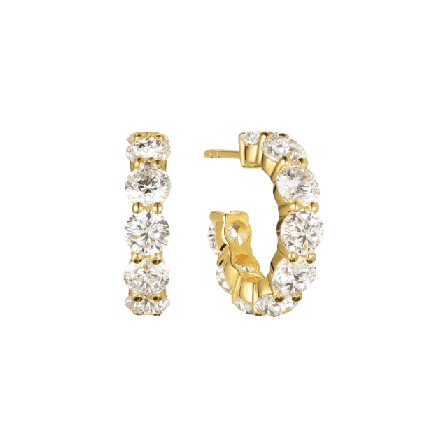 Sif Jakobs Jewellery Örhänge Belluno Creolo Örhängen Dam Guld ONESIZE