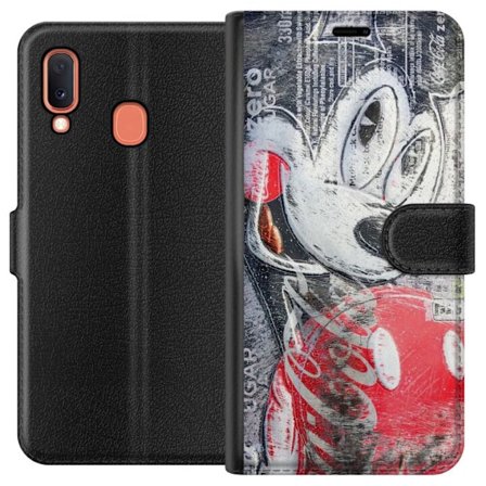 Kompatibelt Lommeboketui til Samsung Samsung Galaxy A20e Mikke Mus