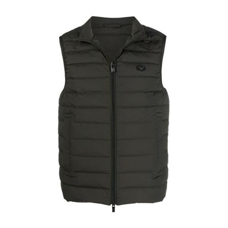 Emporio Armani Vests , Grijs , Heren , Maat: XL