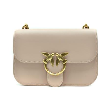 Pinko, Cross Body Bags Beige, Dames, Maat:ONE Size
