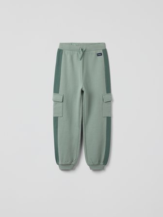 Sweathose mit Taschen - 116 - kinderbekleidung - green - Polarn O. Pyret