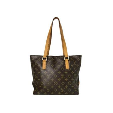Louis Vuitton Vintage, Pre-owned Leather louis-vuitton-bags Bruin, Dames, Maat:ONE Size,Canvas
