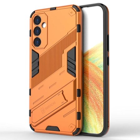 SKALO Samsung A34 5G Armor Hybrid BIBERCAS Skal - Orange