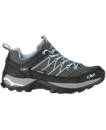 CMP Rigel Low Wmn WP Graffite-Azzurro