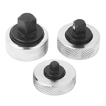 3 stk. Finger Ratsjet Sæt Reversibel Tommelhjul Mini Håndværktøj 1/4 3/8 1/2in Drive Kompakt Dia 38mm