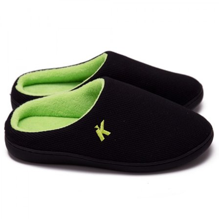 Herr Original Tvåfärgad Memory Foam Toffel (5-6)