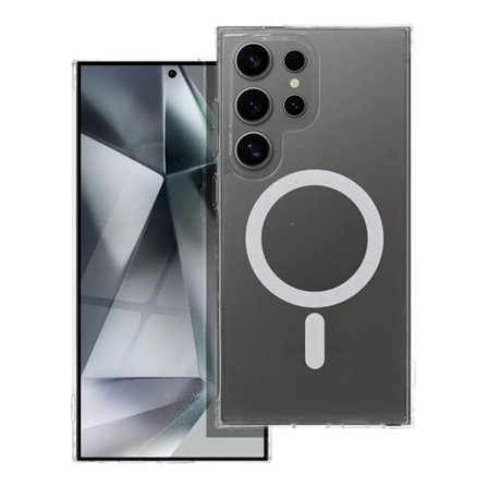 Mobilskal till Galaxy S25 Edge MagSafe Frost - Transparent
