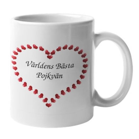 Mugg - Världens bästa pojkvän