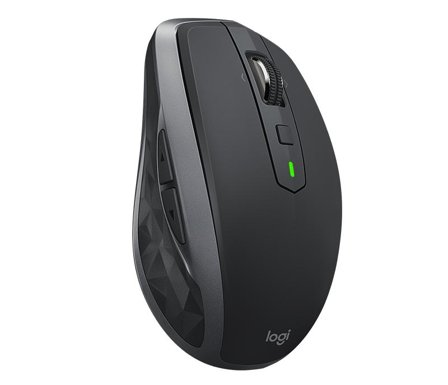 Logitech MX Anywhere 2S - mus - 2.4 GHz - grafitt
