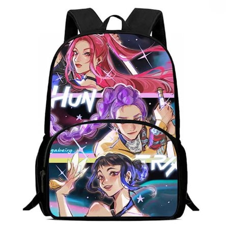 K-Pop Demon Hunter -reppu olkalaukku lounaslaukku penaali koulureppu-FD- TDKH008
