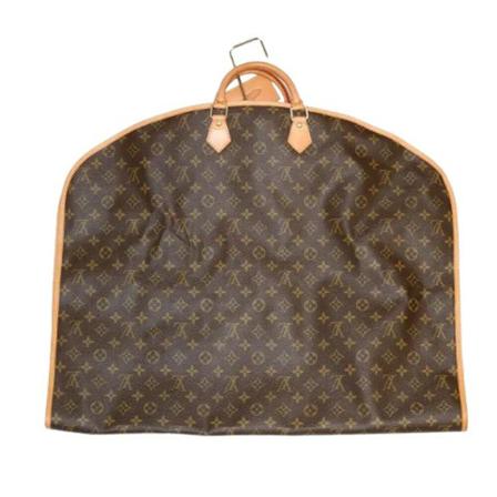 Louis Vuitton Vintage, Pre-owned Canvas travel-bags Bruin, Dames, Maat:ONE Size,leer