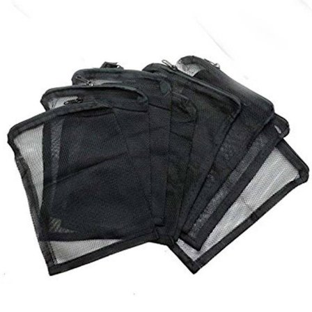 10-pak genanvendelige akvariefilterposer til aktivt kul, biosfærer, keramik