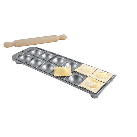 EPPICOTISPAI RAVIOLIFORM MED 12 RUNDE HULL 52X52MM I ALUMINIUM