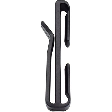 20 klips for Molle-belte, taktisk belte, ryggsekk, camping, svart,