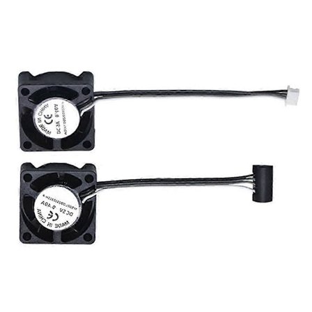 2510 Mini Axialfläkt med Kabel Varm Ände Kylning för P1P, X1 3D-skrivare Hotend Värmare