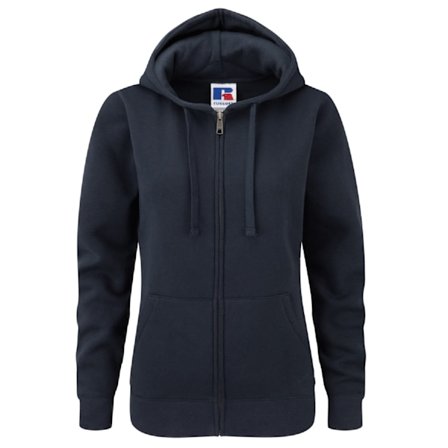 Russell Ladies Premium Authentic Zipped Hoodie (3-lagerstyg)
