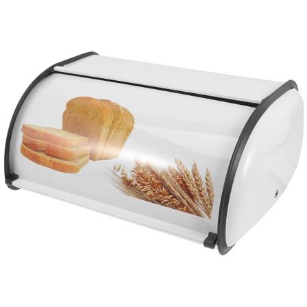 Brødkasse Køkkenbord Brødkurv Metal Brødopbevaringsbeholder Til Hjem ShopAssorteret Farve34.5 Assorted Color 34.5x23CM