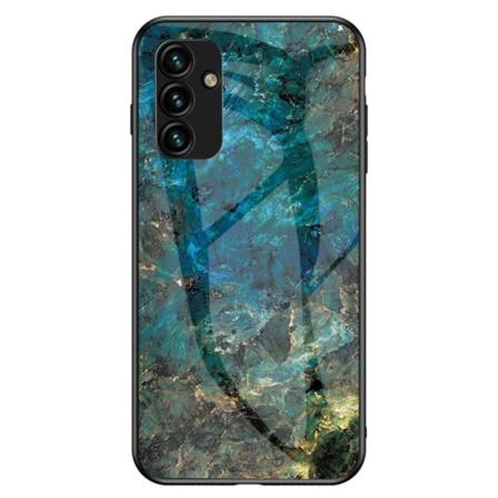 Stöttåligt Samsung Galaxy A14 mobilskal - Emerald Marble